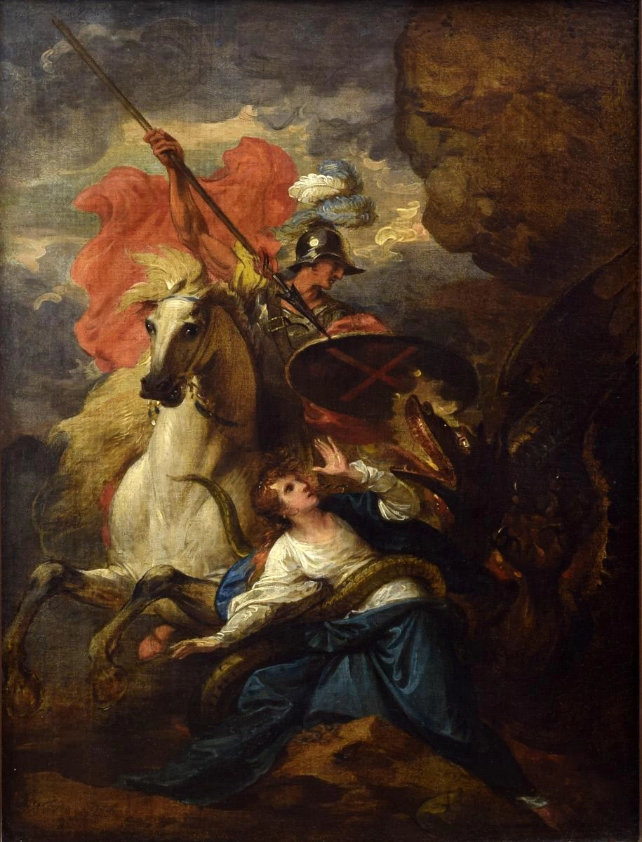 San Giorgio e il drago - Reading Public Museum, West Reading